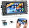 Android 13 - Radio de Coche GPS para Ford Focus II Mondeo 9 S-MAX C-MAX Kuga 2008-2011 con Mirrorlink, 7 Pulgadas Pantalla táctil Radio con WiFi/GPS Navegación Bluetooth FM/RDS/EQ + AHD Cámara de