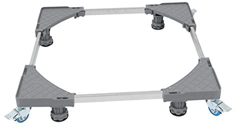 NUOBESTY 1Pieza Base De Ajustable Multifuncional Con Soporte Para Refrigerador y Muebles Para Lavadoras De Carga Superior Regulable Mover