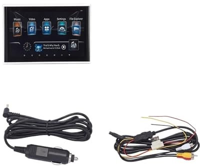 IUBGFTO Monitor poggiatesta Auto Multifunzione Tablet Touch Screen 4K Lettore Video Sedile Posteriore per Automobile Bluetooth/HDMI (2)