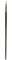 Winsor & Newton Monarch 5503006 Round Brush No. 6 3.6 mm Professional Synthetic Hair Brush for Oil or Acrylic Paints