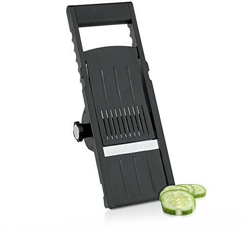 Metaltex Cortador DE Verduras Regulable 'Ninja', Negro, Estandar