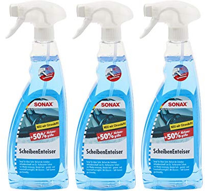 SONAX ScheibenEnteiser,0,75 l 03314410, 3er Set