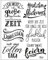 Viva Decor Clear-Stamps (Lettering Deutsch) Silikon Stempel - Prägung Stempel - DIY Dekoration stanzen - Stempel Silikon - DIY Stamp - Stempel Prägung - Designed in Germany