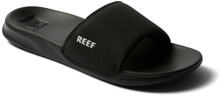 Reef One Slide, Sandalias deslizantes Hombre, Negro, 42 EU