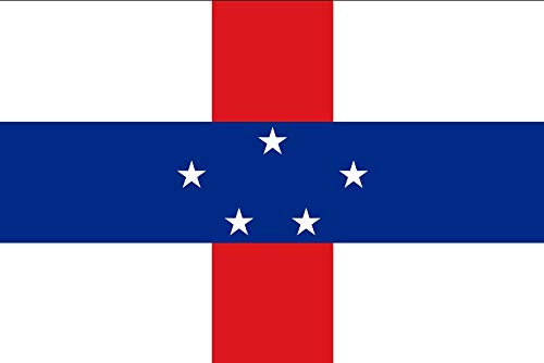 Fahne Flagge Antillen Niederlaendische Holland 90x150 cm Fahnen mit Ösen