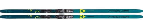 FISCHER Damen Inspire EF Set Nordic Cruising Ski blau 164