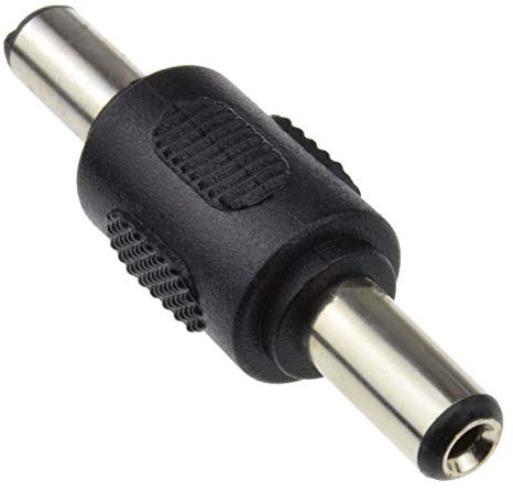 DC Stecker auf Stecker Kupplung, 2,1 mm X 5,5 mm Stecker, Verlängerungsadapter für Stromkabel, Buchse Stecker Konverter, Zylinder, Drahtverlängerung, Verbinder, Adapter für CCTV IP Kamera, DVR, LED