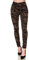 Elara Damen Stretch Hose Skinny Fit Jegging Chunkyrayan H86-92 Camouflage 44 (2XL)