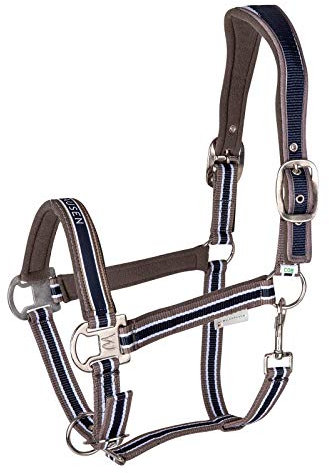 Equipride Anatomisches Nylon-Halfter, gepolstert, bequem, verstellbar, Cob, Asphalt/Schwarz