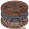 UpUGo 3 pares de cordones para botas, cordones redondos, adecuados para botas deportivas de running y senderismo