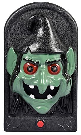 TYREE Funny Halloween Doorbell New Doorbell Sounds LED Light Control Halloween Decorations C