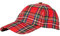 Harrington CASQUETTE BASE BALL - casquette Béton ciré x carreaux écossais - inspiration du bonnet docker Miki