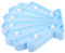 PRETYZOOM Zimmer Nachtlampe Nachtlicht Nachttischlampe Schreibtischlampen LED-Licht Tischleuchte am Strand schmücken Partytisch Shell-Lampe Baby Schlaf leicht