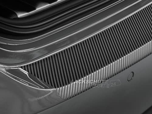 LSF24 - Ladekantenschutzfolie - Schwarz Carbon-Optik Matt passend für VW Tiguan (III) ab BJ 02/2024