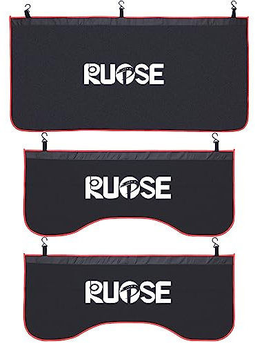 Rupse Kotflügelschoner Matratze 3 Stück, Kotflügel Schoner Matte Magnetisch Kupplung Autoreparatur Kotflügel Schutzblech für Schutz Reinigung Auto allgemein,135X65cm