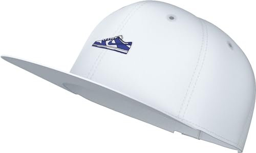 Nike Cap Unisex Club Cap U Fb Dunk Ptch L, White, FN4404-100, S/M