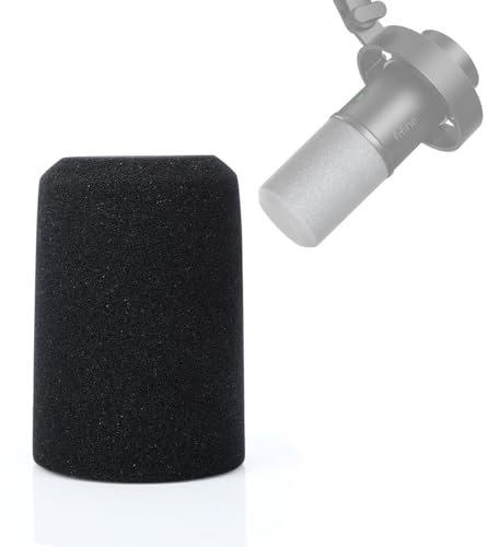 YOUSHARES Fifine K688 - Filtro antipop in schiuma per microfono Fifine K688 registrazione XLR/USB per bloccare gli esplosivi, microfono K688 parabrezza