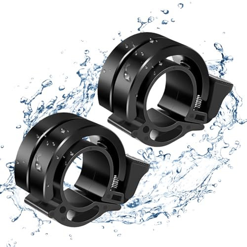 2 Stück Fahrradklingel Mountainbike Laut Set, Innovative Aluminiumlegierung 100dB Bicycle Bell, 2024 Neue Aufrüstung Mini Fahrradklingel MTB Gravel Bike Klingel, für Bike, MTB, Ebike, 22-24 mm Lenker