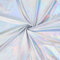 PH PandaHall Schillernde Silber Metallic-Folie Stoff 1.5m breite Stretch glänzende Stoffe Folie Spandex Stoff für DIY Nähen Crafting Event Dekoration Kostüme Cosplay Weihnachten Halloween 1m