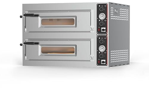 Four à Pizza Electrique 2 Chambres ENTRY MAX - 12 Pizzas 14.6 Kw - PizzaGroup