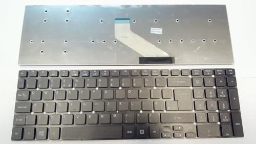 New Laptop Keyboard Replacement For ACER E5-571, E5-571G, E1-572, E1-532, E15, E5-511,E5-511G, ES1-531, ES1-731, ES1-711, E5-511P, E5-521, E5-521G UK Layout English Non Backlit Keyboard without frame