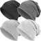 EINSKEY Mütze Herren Damen Dünne Slouch Beanie Hat Leicht Atmungsaktiv Sportmütze Übergangsmützen für Joggen, Fahrradfahren, Schlafen, Haarausfall, Chemo