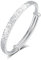 CCAIPU Silber Armband für Damen, Einstellbare 925 Sterling Silber Armreif Schmuck Geschenke für Frauen Mutter Mädchen (Silber-E)