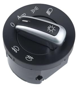 Auto Nebelscheinwerfer Kontrollschalter Kompatibel mit Rabbit, Passat B6 3C, Tiguan, 5ND941431B