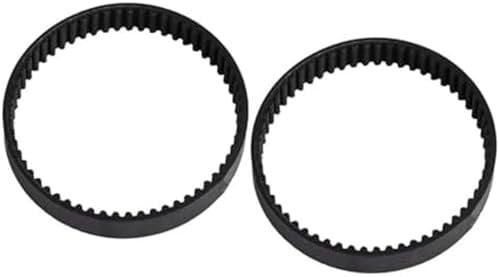 MKVAXR Vacuum Belts, 2pcs Toothed Planer Drive Belt, for Black amp; Decker, for KW715 BD713 7696 Types 6-7 Vacuum Cleaner Parts Replaceable Accessories Vacuum motor belt