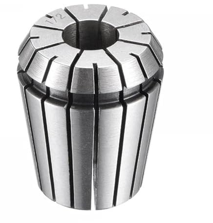 BORDSTRACT Er32 Precision Spring Collets,1/2 Diameter,0.008 mm Accuracy,Essential CNC Accessories for Engraving,Lathe Work,CNC Router and Milling Machines(ER32-1/2 mm)