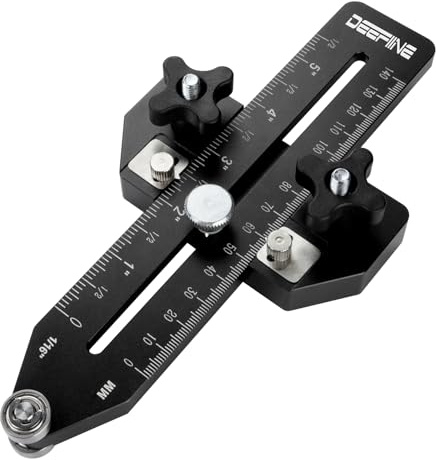 DEEFIINE Sottile Rip Jig Table Saw Jig Guida Jig per realizzare tagli ripetitivi stretti sottili striscia strumenti per la lavorazione del legno Guida di strappo sottile veloce