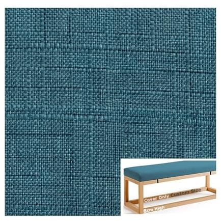 Miecoae Bankauflage Bankkissen Bezug Sitzkissenbezug Ersatzbezug Für Bank Sofa Sofabezug Überzug Kissenbezug Nach Maß Polsterbezug Kissenbezüge Bankkissenbezug 8cm Höhe(60x95 cm)