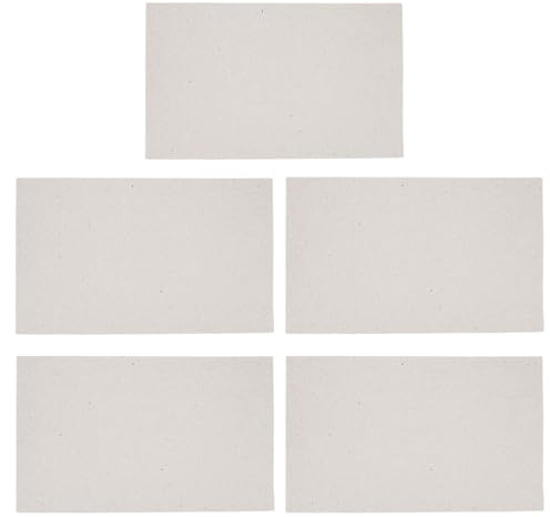 LT Easiyl Lot de 5 feuilles de mica, 200 x 125 mm | Épaisseur : 0,5 mm