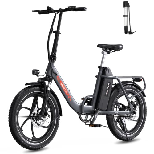 Maxtron Mule 20 Zoll E-Bike Klapprad für Pendler, Elektrofahrrad mit 960Wh Akku, 110km Reichweite, Magnesium Einteilige Laufräder, 3.0 Fatbike Reifen, 250W Pedelec Tiefeinsteiger Faltrad Damen Herren