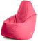 Avalon - Pouf Poltrona Sacco Grande L Jive, Puffo per Sedersi Ergonomico, Pouf a Sacco in Tessuto Antistrappo e Impermeabile, Comoda Poltrona a Sacco Moderna, Made in Italy(80x80x125cm-Fucsia)