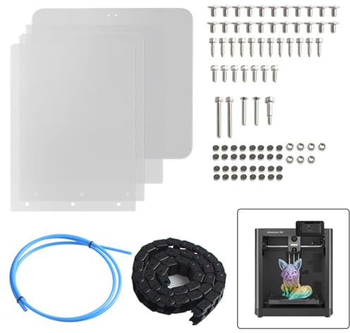 Adventurer 5M 3D-Drucker-Gehäuse-Kit, Geräuschreduzierung & Geruchsneutralität, DIY-Gehäuse für Hochtemperaturfilamente wie ABS und ASA, Modulares Design für vollständige Personalisierung
