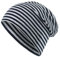 Sterntaler OCS Beanie - Lässige Slouch Beanie Mütze aus Melange Singlejersey geringelt (Bio) - Unisex Kopfbedeckung - variabel tragbar - Baby und Kinder Übergangsmütze, marine, Größe 51