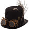 BLESSUME Steampunk Hut Unisex Fancy Dress (Farbe A, M)