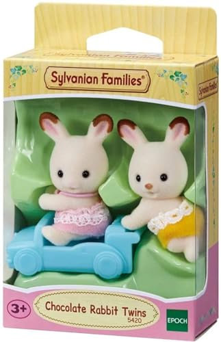 Sylvanian Families L5420 Schokoladenhasen Zwillinge - Figuren für Puppenhaus