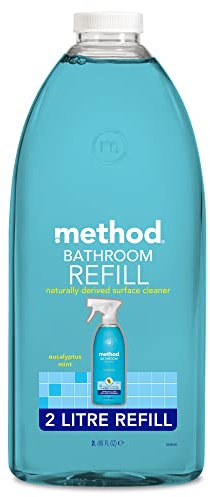Method Bathroom Cleaner Refill, Eucalyptus Mint, 2 L
