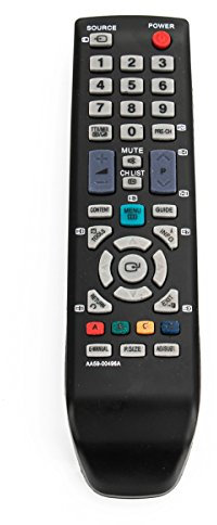 VINABTY AA59-00496A Mando a Distancia de Repuesto para Samsung TV televisor LA32D403E2M LE32D400E1W LE40D503F7W UA26D4003BJ UA26D4003BM UE26D4004BW UE32D4003BW UE40D5004BW LA-19D400-E1M LA-40D503-F7M