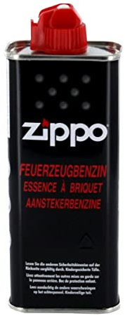Megaprom 5X 125ml Feuerzeugbenzin für ZIPPO-Feuerzeuge, Sturmfeuerzeuge, Leichtbenzin, Reinigungsbenzin, Nachfüllflaschen mit Benzin