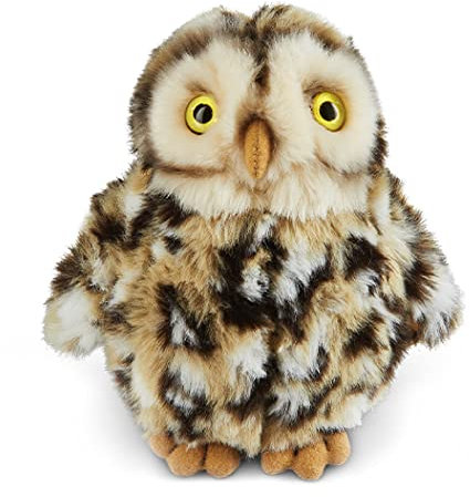 Living Nature Plüschtier – kleine Eule (10 cm)