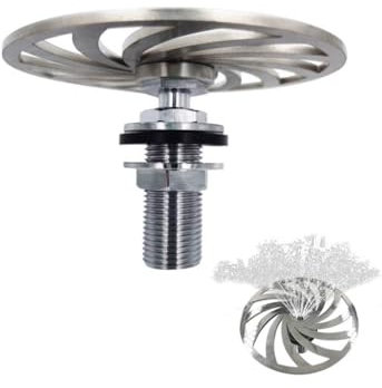 Primst G1,27 cm Edelstahl Bar Glas Rinser, Krug Rinser Automatische Cup Washer für Bar, Restaurant und Hotel, Glas waschen Wasserhahn Kopf