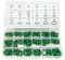 Kit de 270 joints toriques de 18 tailles pour climatisation de voiture - Assortiment de joints toriques HNBR avec boîte