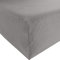 REDBEST Spannbettlaken Denver Elasthan-Jersey-Stretch grau Größe 140x200 cm - 160x200 cm - besonders weich und anschmiegsam, bügelfrei, mit Rundumgummi