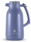 IDEUS Vacuum Insulated Coffee Carafe, 68 oz (2 Liters) Stainless Steel Milk Jug Thermal Tea Pot Hot & Cold Water Beverage Dispenser (Ocean Blue)