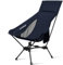 CANWAY Hochlehner Campingstuhl Faltbar Ultraleicht, Camping Stuhl 180 kg Kleines Packmaß, Tragbarer Klappstuhl Camping leicht mit Tragtasche für Picknick, Outdoor, Wandern (Tibetblau)