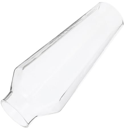 Gadpiparty 3 Stück Petroleumlampe Glasschirm Kronleuchterschirme Öllampenteile Öllampe Winddichter Schirm Öllampe Kamin Klarer Lampenschirm Petroleumlampe Glas Kamin