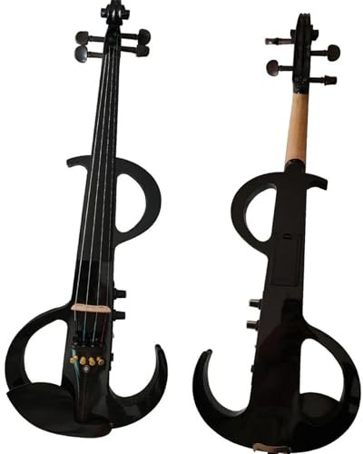 Erwachsenen geige Anfänger Schwarze Elektronische Violine 4/4